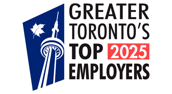 Greater Toronto's top 2024 employers badge